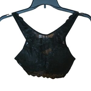 Candie's Black lace Bralette.